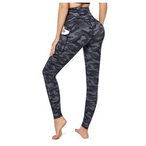 Letsfit Workout Leggings with Pockets Sz Large